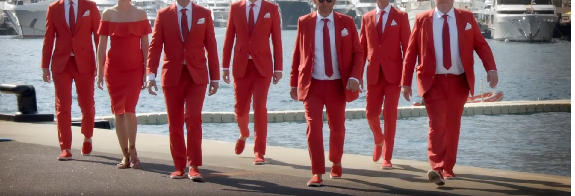 Rode maatpakken voor jachtbouwbeurs Monaco